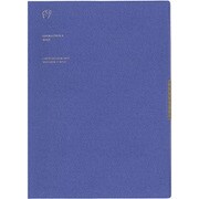 手帳 LEFT-D 2019年3月始まり A5サイズ BLIZE BLUE COT-46587