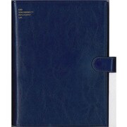 手帳 LEFT-D 2019年3月始まり A5サイズ SOAK NAVY COT-46597