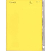 手帳 G-MO 2019年5月始まり A5サイズ SLIDE YELLOW COT-46629