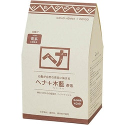 ヘナ＋木藍（もくらん） 茶系 N 400g [白髪染め]