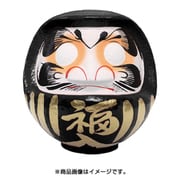 福だるま 10号 黒 【社運隆盛・大願成就】 28×26×30cm HKDM-10-BK-15