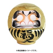 HKDM-10-GD-4 [福だるま 10号 金 【交通安全・無病息災】 28×26×30cm]