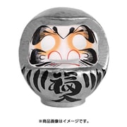 HKDM-9-SL-14 [福だるま 9号 銀 【商賣繁昌・目標達成】 29×25×28cm]