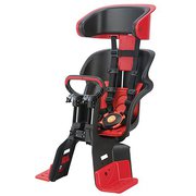 ヘッドレスト付コンフォート フロントチャイルドシート ブラック/レッド Q5K-OGG-208-279 BK/RE