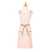 スカラップ ショートラップエプロン PINK 54561-21