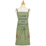 スロウ ショートラップエプロン KHAKI 44522-53