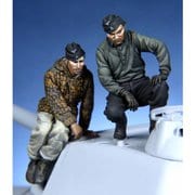 TBO35136 [1/35 レジン製ミリタリーフィギュアセット WW.II ドイツ パンサー戦車クルー2体セット (TBO35134 ＋ TBO35135)]