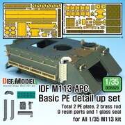 DE35023 [1/35 ディティールアップパーツ IDF M113 APC基本型用PEディテールアップセット(各社1/35スケールM113対応)]