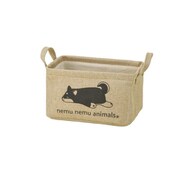 ねむねむアニマルズ 収納ボックス S 柴犬のコタロウ（BEIGE） 58412-13