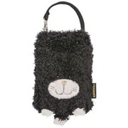 38426-73 [ねこのチャーミー スマホポーチ 黒猫のブー]