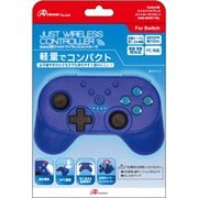 ANS-SW071BL [Nintendo Switch用 ジャスト ワイヤレスコントローラ ブルー]