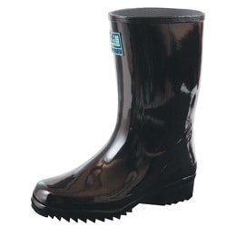MURENON ムレノン半長 ラバーブーツ 黒 25.0cm