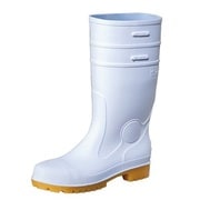 厨房用長靴 ゾナセーフティー 鋼製先芯 抗菌・耐油配合 インソール付 S-01 白 26.5cm