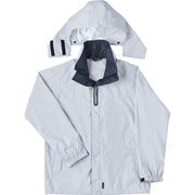 SP ランドワークス レインスーツ シルバー S