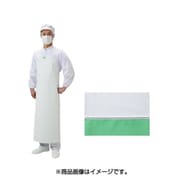 LON-S-T ロン炊事 PVCエプロン 胸付前掛 白 S