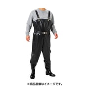 MAIKEI-DO マイ軽快胴付 PVCブーツ 黒 25.5cm