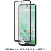 SB-EF71-GASH/BK [AQUOS R2 compact フレームカバー保護ガラス 液晶保護フィルム]
