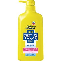 薬用マダニとノミとりシャンプー アロマブロッサムポンプ 600ml
