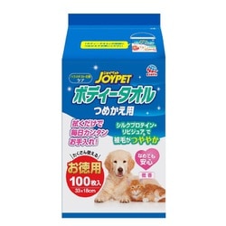 ヨドバシ Com ジョイペット ボディータオルペット用詰替 100枚 通販 全品無料配達