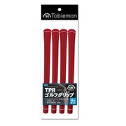 T-GRE4P [サーモプラスチックラバー(TPR) 赤 グリップ4本セット]