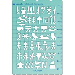 ノートブックテンプレート シークレット 39505