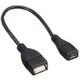 USBケーブル データ転送＆充電対応 microB メス - A メス 20cm USBAB-MCB20
