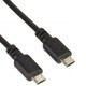 USBケーブル データ転送＆充電対応 microB オス - microB オス 20cm USBMCA/A20F
