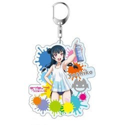 ヨドバシ Com コンテンツシード ラブライブ サンシャイン デカキーホルダー ペインター風イラスト Ver 津島善子 キャラクターグッズ 通販 全品無料配達