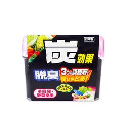 炭効果 冷蔵庫・野菜室用脱臭剤ゲル 140g [脱臭剤]