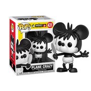 POP！ ディズニー 「ミッキーマウス スクリーンデビュー90周年」 ミッキーマウス (プレーン・クレイジー版) [塗装済完成品フィギュア 全高約90mm]