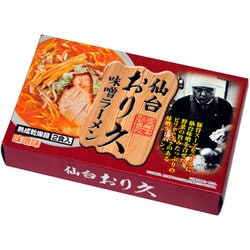 乾麺 仙台ラーメン おり久 味噌味 160g(80g×2) [ラーメン 期限切迫商品（賞味期限：2025年9月27日）]