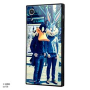 IQ-WP18K1B/LN002 [iPhone XR /バッグス・バニー / ダフィー・ダッグ/耐衝撃ガラスケース KAKU]
