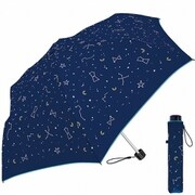 31381 耐風折りたたみ傘 55cm スターサイン ネイビー