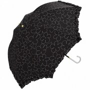 31251 日傘 エンボスプリント 47cm フラワーエンボス 手開き傘