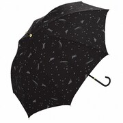 31252 日傘 エンボスプリント 47cm 流れ星エンボス 手開き傘