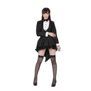 シンプルレディータキシード [パーティグッズ]