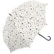 819003 婦人長傘 dropcat 60cm オフホワイト