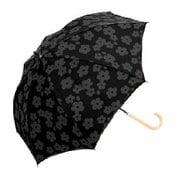 919001 晴雨兼用長傘 BJ/エンボス 58cm フラワー