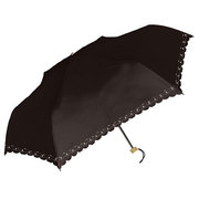 929003 晴雨兼用折り畳み傘 エレガントヒートカット 55cm BK