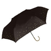 929009 晴雨兼用折り畳み傘 ステラ 折 50cm ブラック