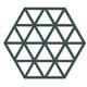 鍋敷き トリベット HEXAGON カクタス