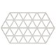 鍋敷き トリベット ラージ HEXAGON ウォームグレー