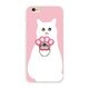 IQ-NIKU-7SR-OD [iPhone SE（第2世代）/8 4.7インチ用 肉球リングホルダーケース オッドアイ]