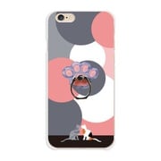 IQ-NIKU-7SR-L [iPhone SE（第2世代）/8 4.7インチ用 肉球リングホルダーケース ラブリー]