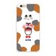 IQ-NIKU-7SR-M [iPhone SE（第2世代）/8 4.7インチ用 肉球リングホルダーケース ミケねこ]