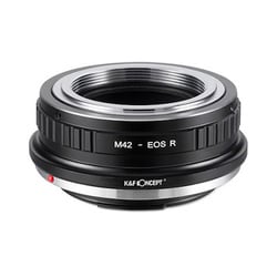 マウントアダプター レンズ側：M42 ボディ側：キヤノンRF KF-42RF