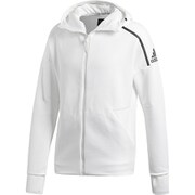 EVT16 [M adidas Z.N.E. フーディー フィーチャリングファストリリースジッパー ZNEヘザーホワイト J/M]