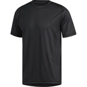 FSK41 [M4T STRONG ストライプグラフィックTシャツ ブラック J/L]