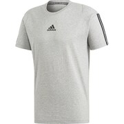 FSD70 [M MUSTHAVES 3STRIPES Tシャツ ミディアムグレイヘザー×ブラック J/XO]