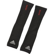 FKL51 [ランニング adizero アームカバー ブラック×マットシルバー M]